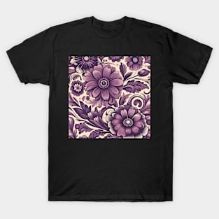 Purple Floral T-Shirt